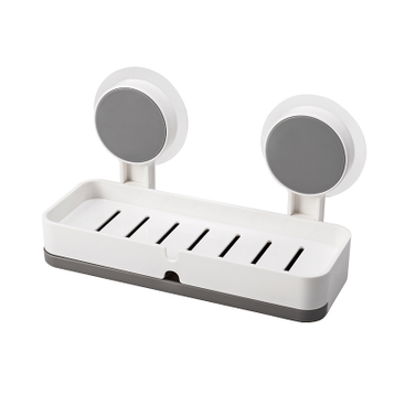 jabonera con bandeja de drenaje