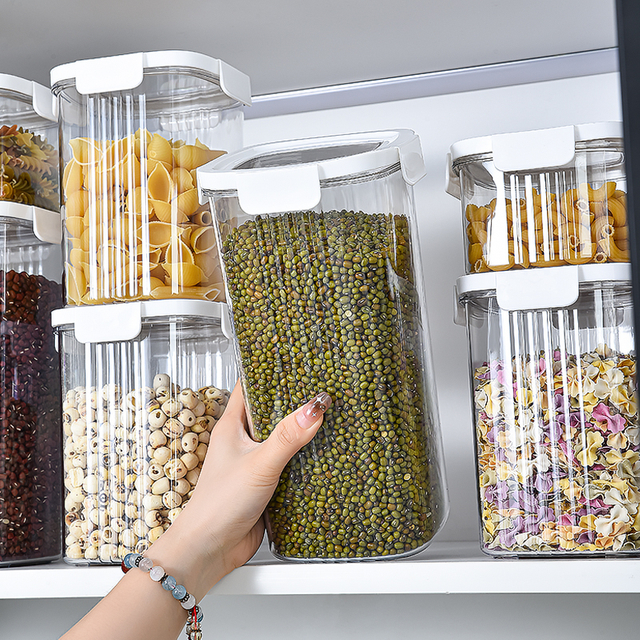 Tarro de almacenamiento de alimentos de cocina