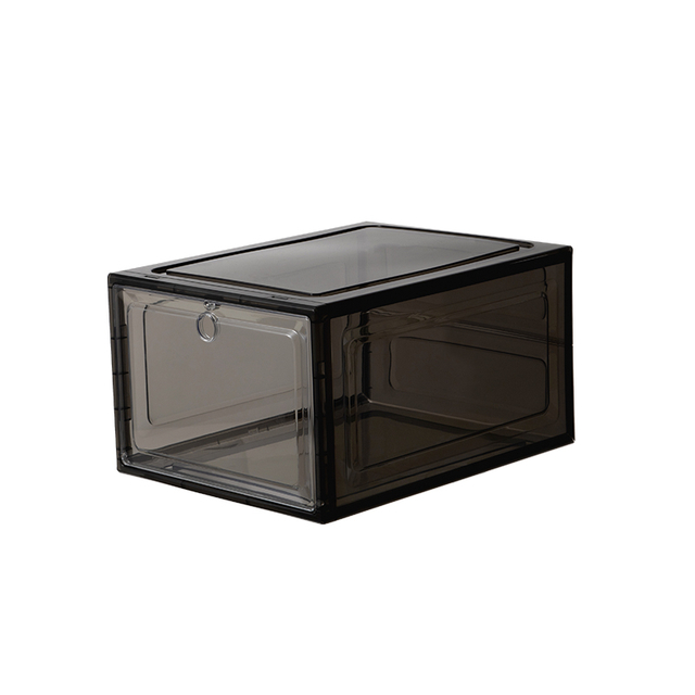 Caja de zapatos transparente