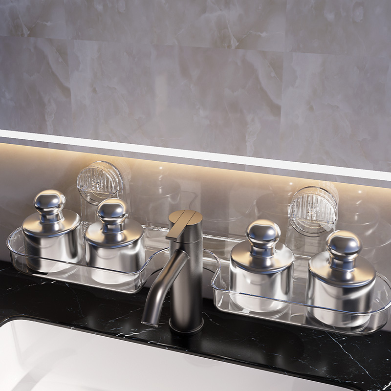 Estante de almacenamiento para grifo de fregadero para el hogar, almacenamiento para grifo de baño, estante de almacenamiento para fregadero colgante