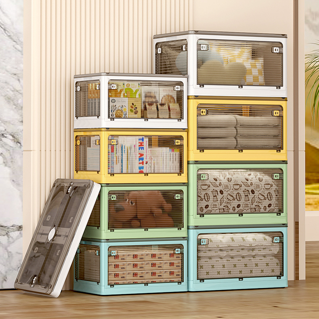 Contenedor de almacenamiento plegable