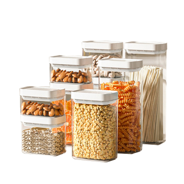 Conjunto de contenedores de comida