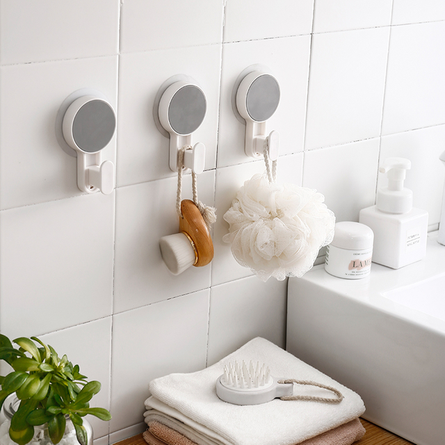 Gancho de plástico sin rastro