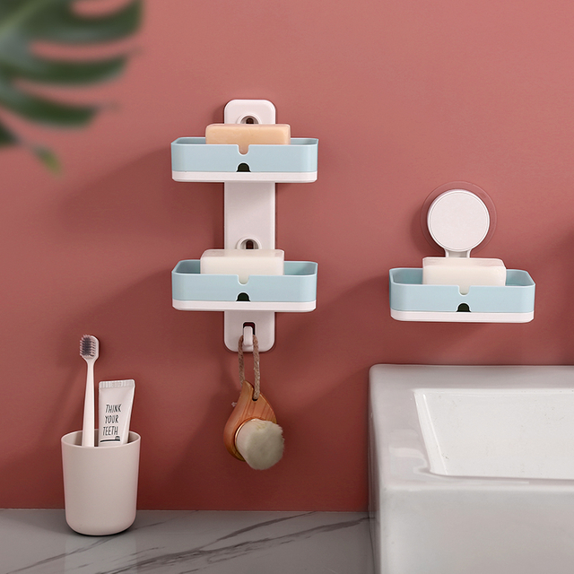 Jabonera doble de pared