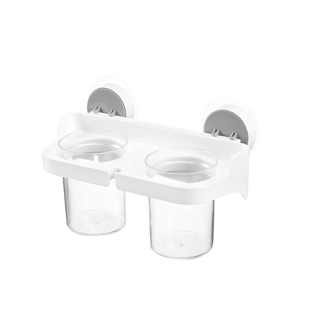 Vaso portacepillos de pared