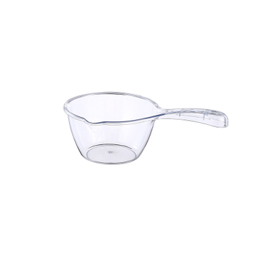 Achicador de plástico transparente