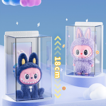 Mini caja de exhibición de juguetes acrílica multifuncional, caja ciega transparente, caja de almacenamiento de juguetes