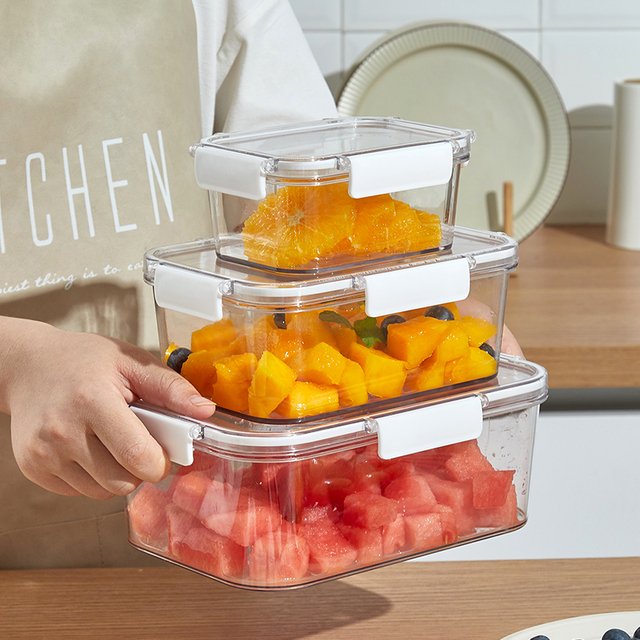 Caja de conservación de plástico