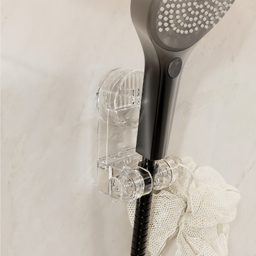 Venta al por mayor, soporte multifuncional para cabezal de ducha de baño All-Claer, potente estante de almacenamiento con ventosa, caja de embalaje OEM ODM
