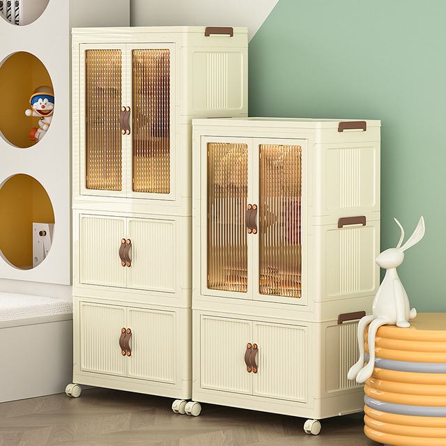 Armario de plastico con ruedas