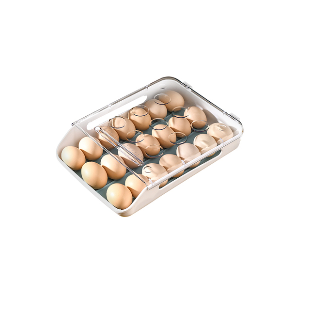 Contenedor de almacenamiento de huevos apilable